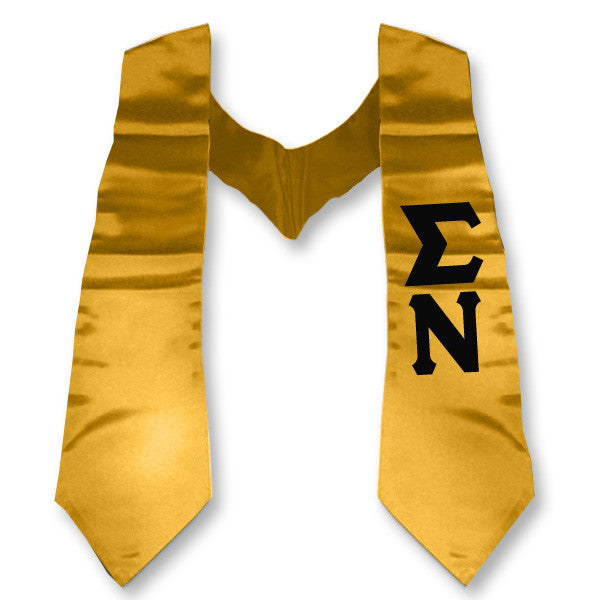 Sigma Nu Printed Budget Graduation Stole - CAD