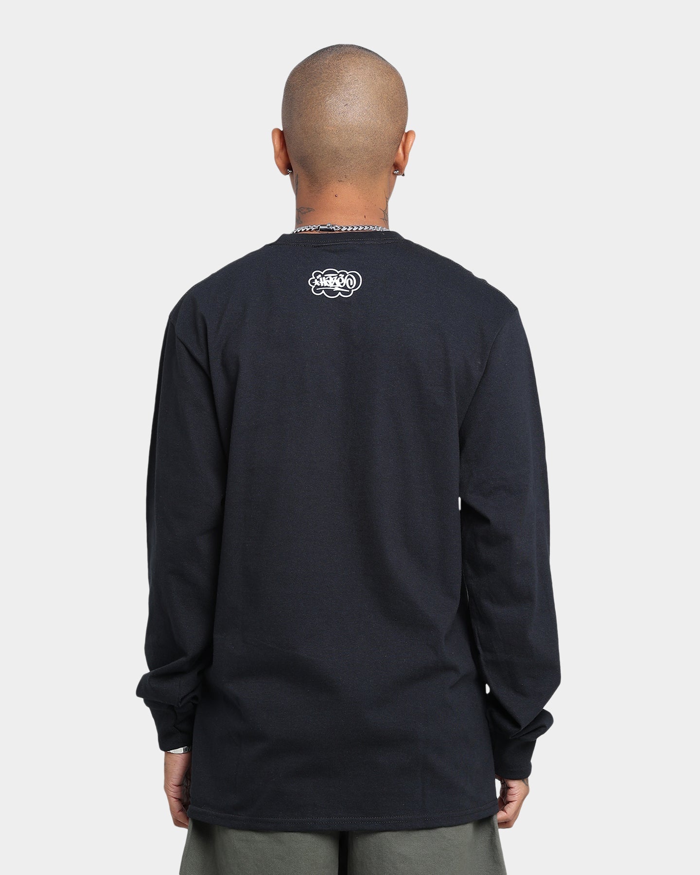 HUF Haze Remix Long Sleeve T-Shirt Black