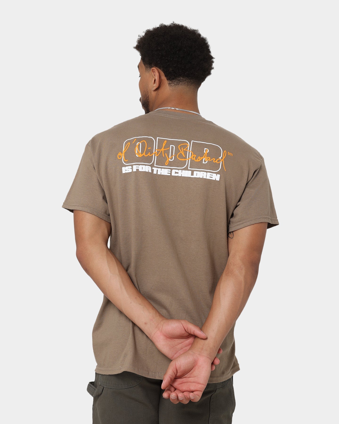 Goat Crew X Ol' Dirty Bastard Children T-Shirt Brown