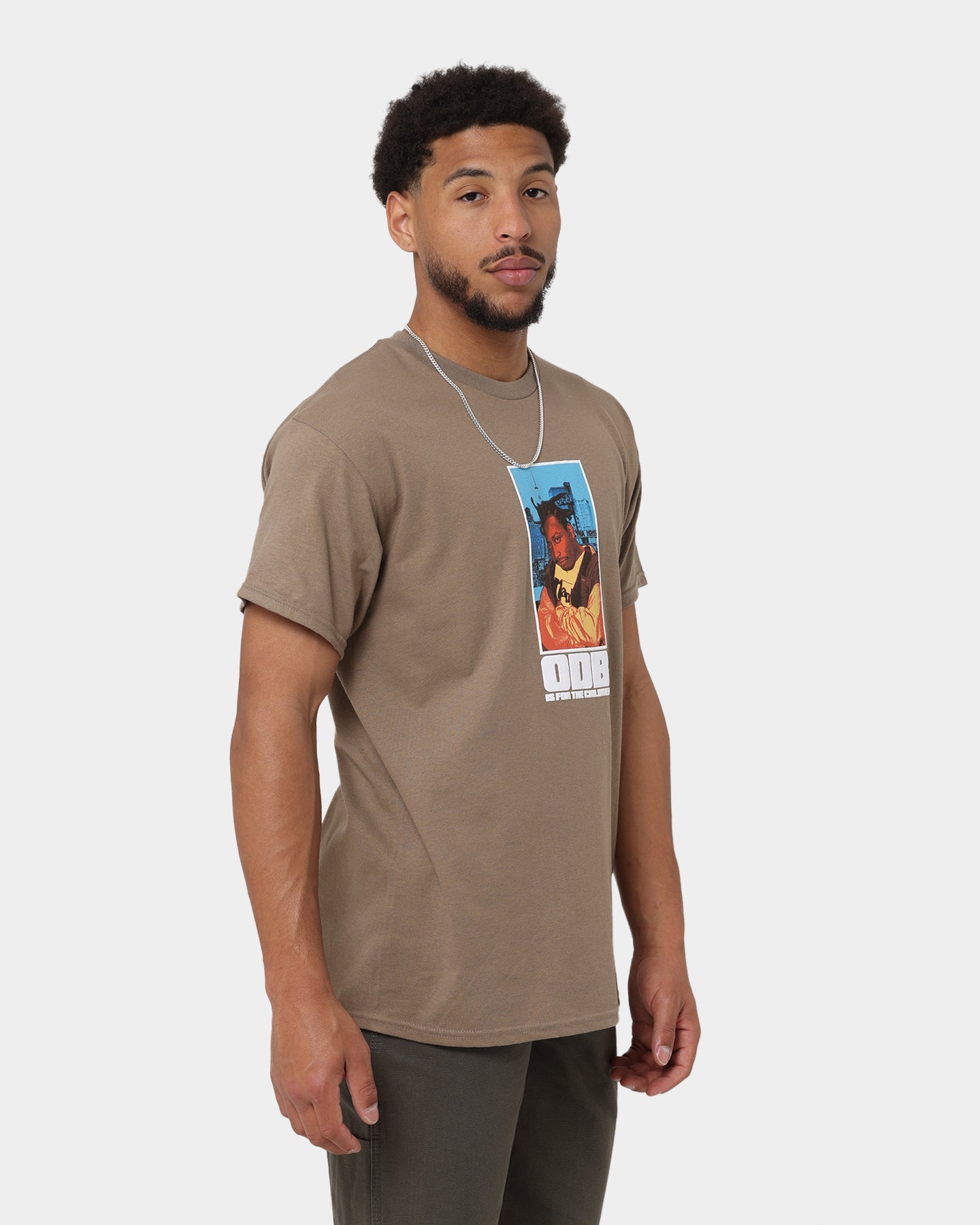 Goat Crew X Ol' Dirty Bastard Children T-Shirt Brown