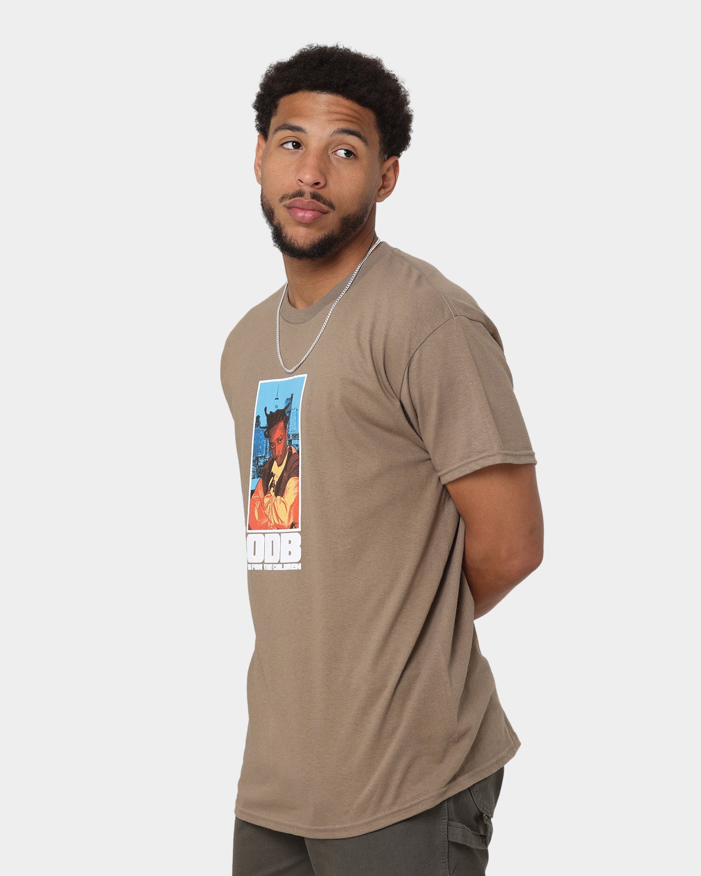 Goat Crew X Ol' Dirty Bastard Children T-Shirt Brown