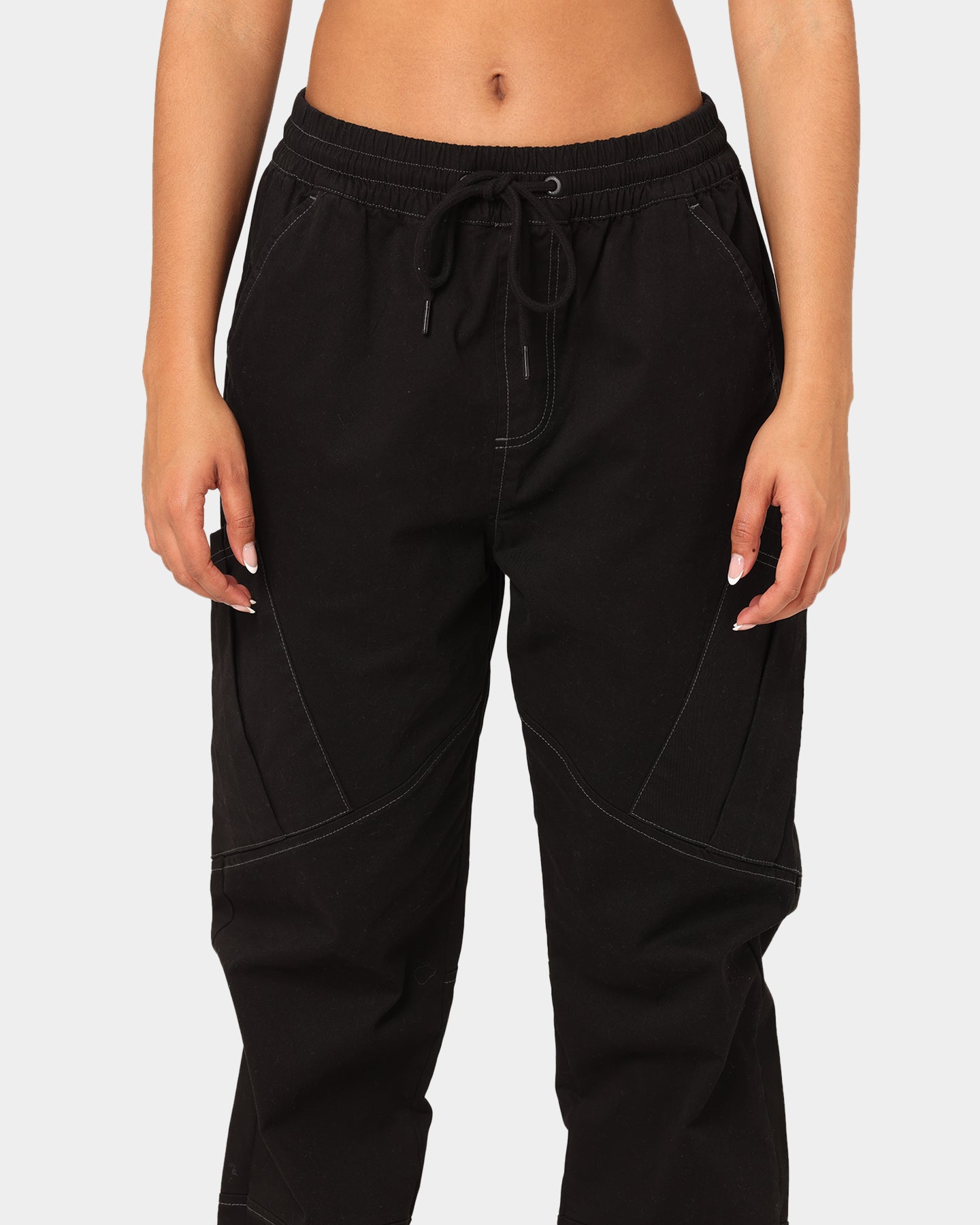 Carré Solution Cargo Joggers Black