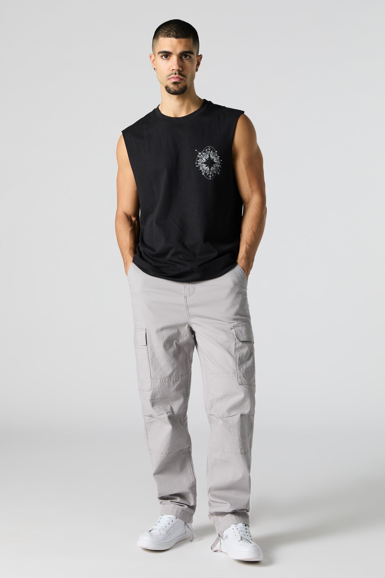 Self Tie Hem Cargo Pant