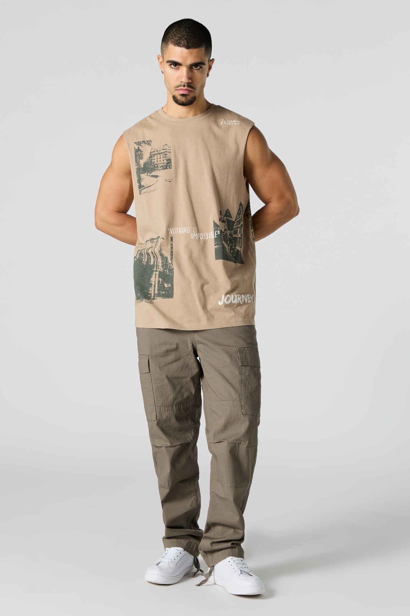 Self Tie Hem Cargo Pant