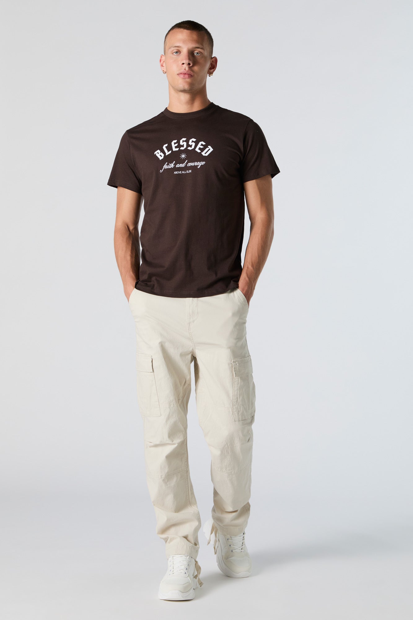 Self Tie Hem Cargo Pant