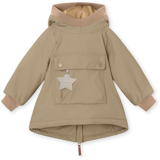 MINI A TURE Baby Wen Anorak Savannah Tan