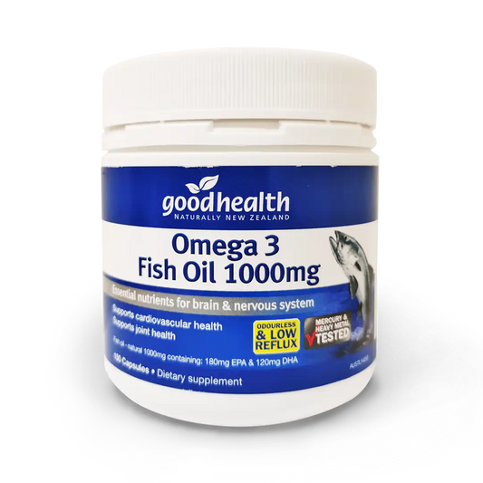 Good Health Omega 3 Fish Oil 1000mg Capsules, 150's