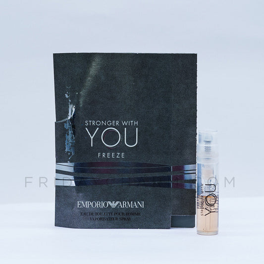 Giorgio Armani Stronger With You Freeze Eau De Toilette Vial 1.5ml