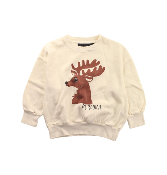 Mini Rodini Crewneck Sweatshirt 2T - 3T