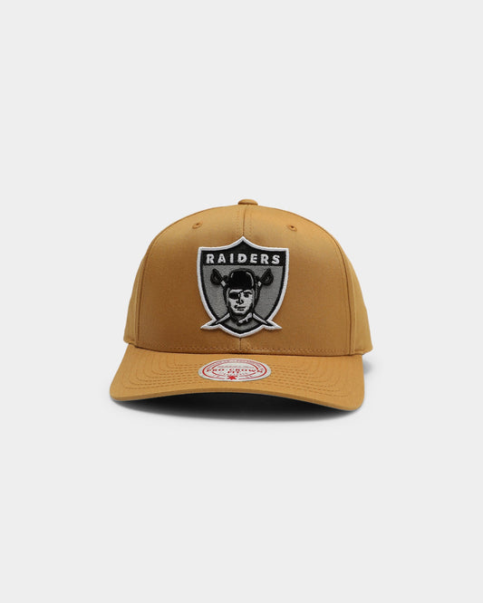 Mitchell & Ness Raiders Cotton Pro Crown Snapback Curry