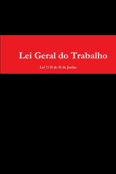 Lei Geral do Trabalho