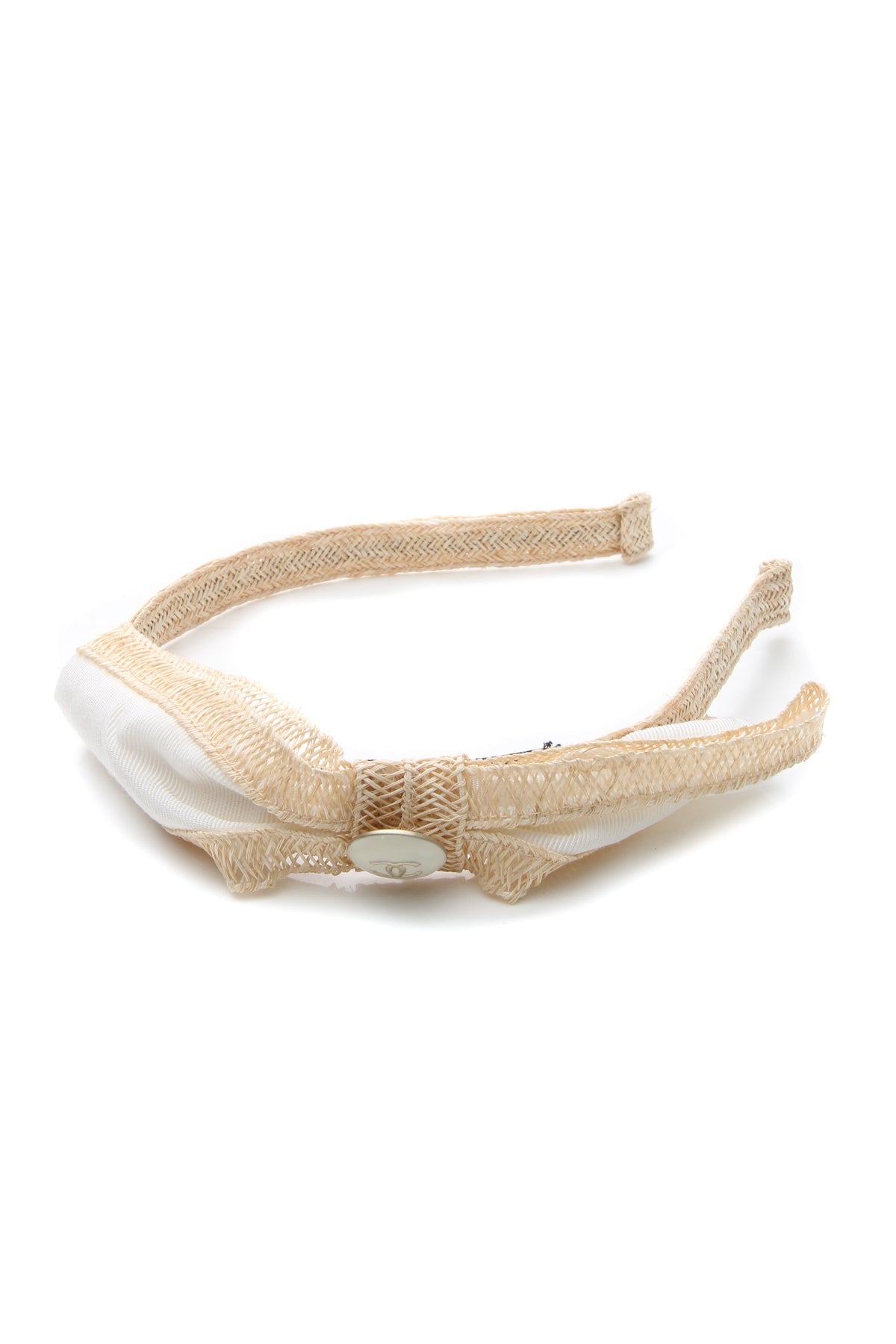 Raffia Bow Headband