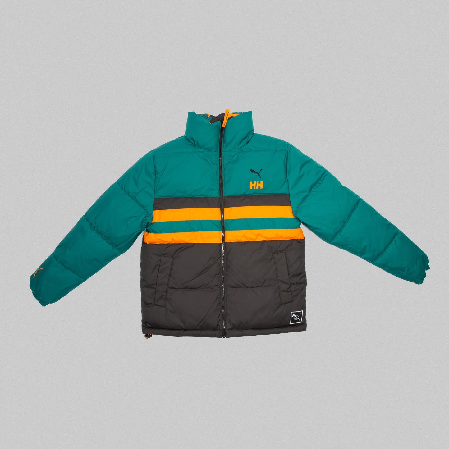 Puma X Helly Hansen Reversible Mens Jacket - Teal Green