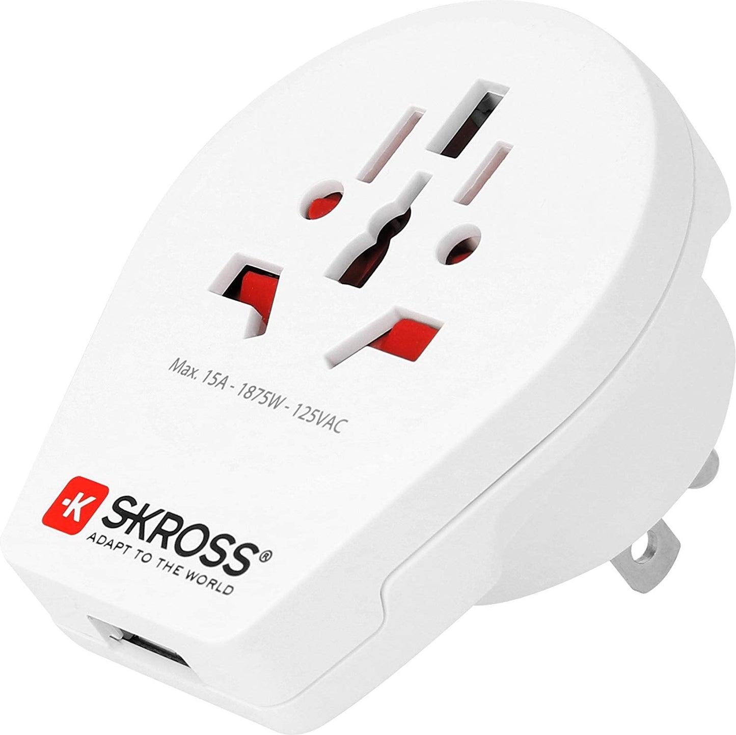 Skross World to USA USB World Travel Adaptor