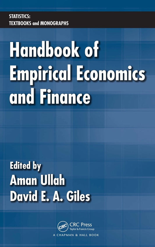 Handbook of Empirical Economics and Finance 1st Edition  PDF BOOK