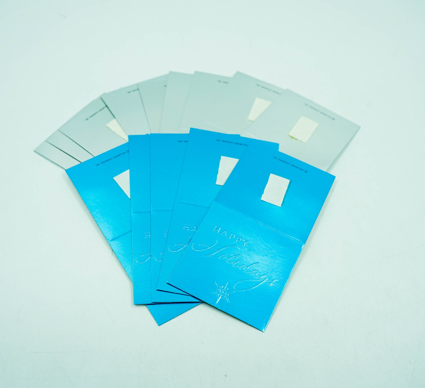 Hallmark Foil Gift Tags Silver/Blue (15Pcs)