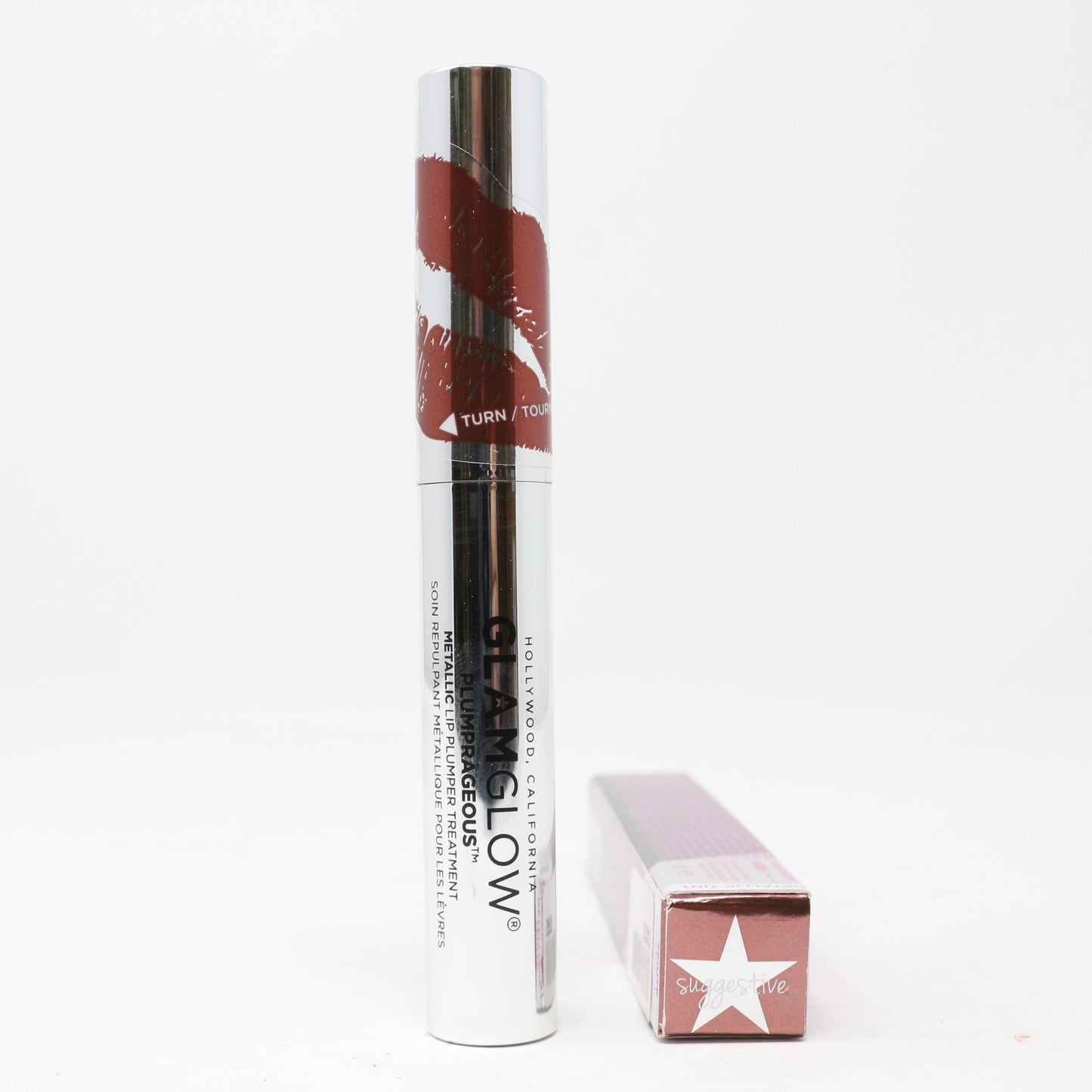 Glamglow Plumprageous Metallic Lip Plumper  0.12oz/3.8ml New With Box