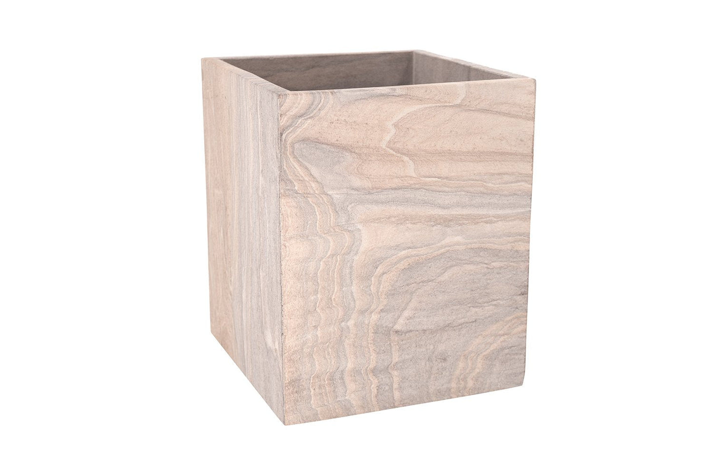 Rainbow Sandstone Wastebasket