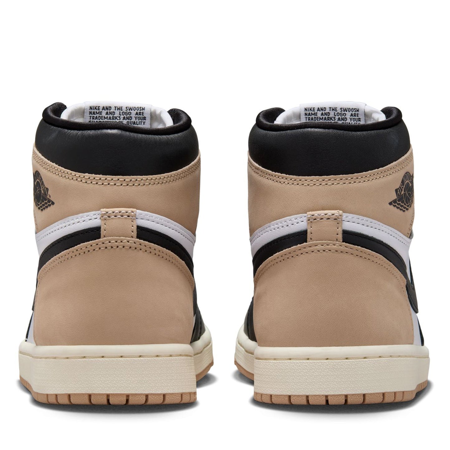 Women's Air Jordan 1 Retro High OG 'Latte' - Black/Legend Medium Brown