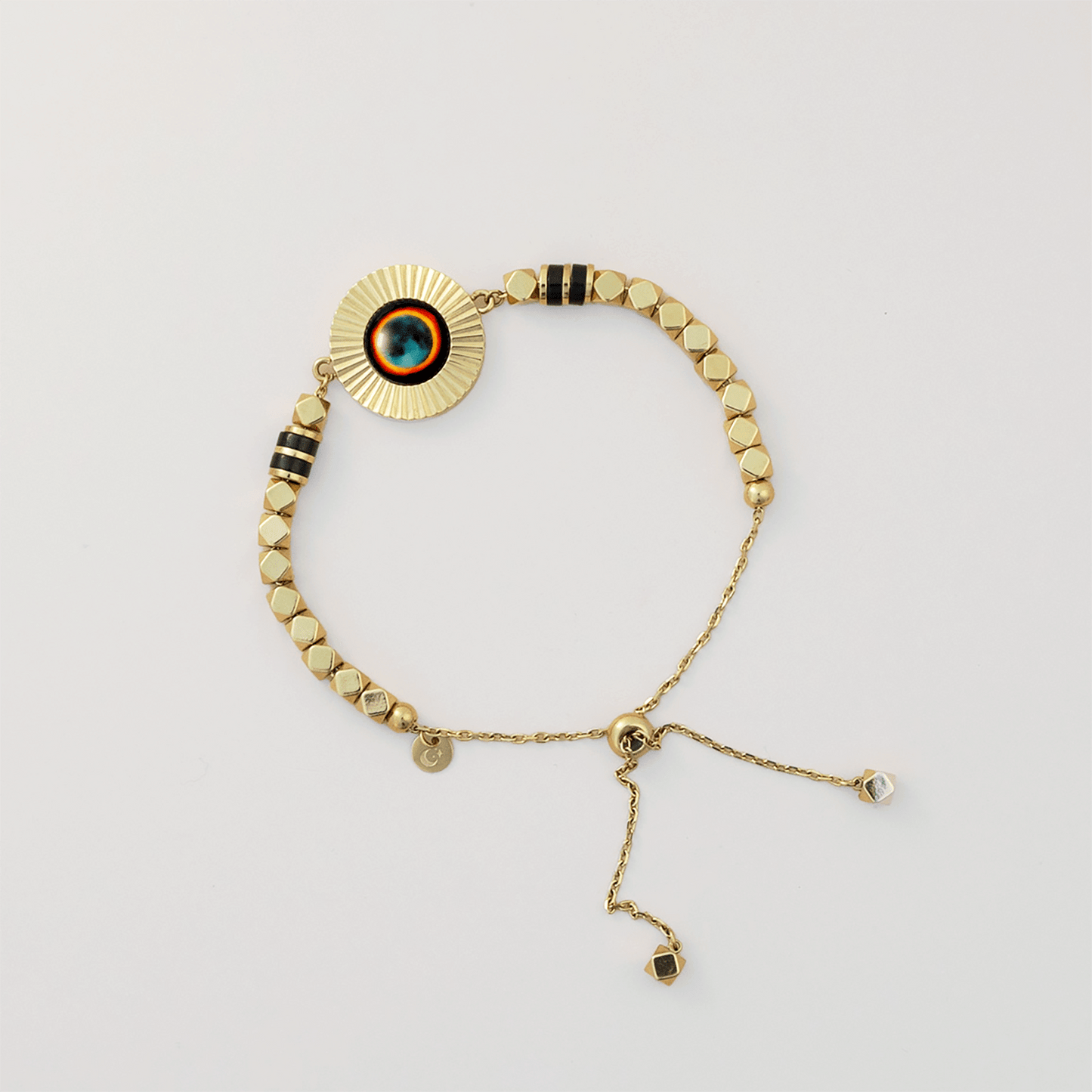 Solar Eclipse Sunlit Cosmos Bracelet