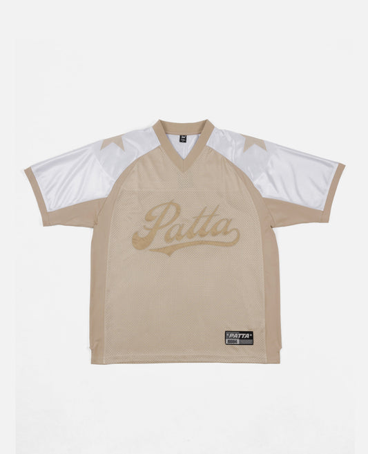 Patta Respect Football Jersey (Cement/White)