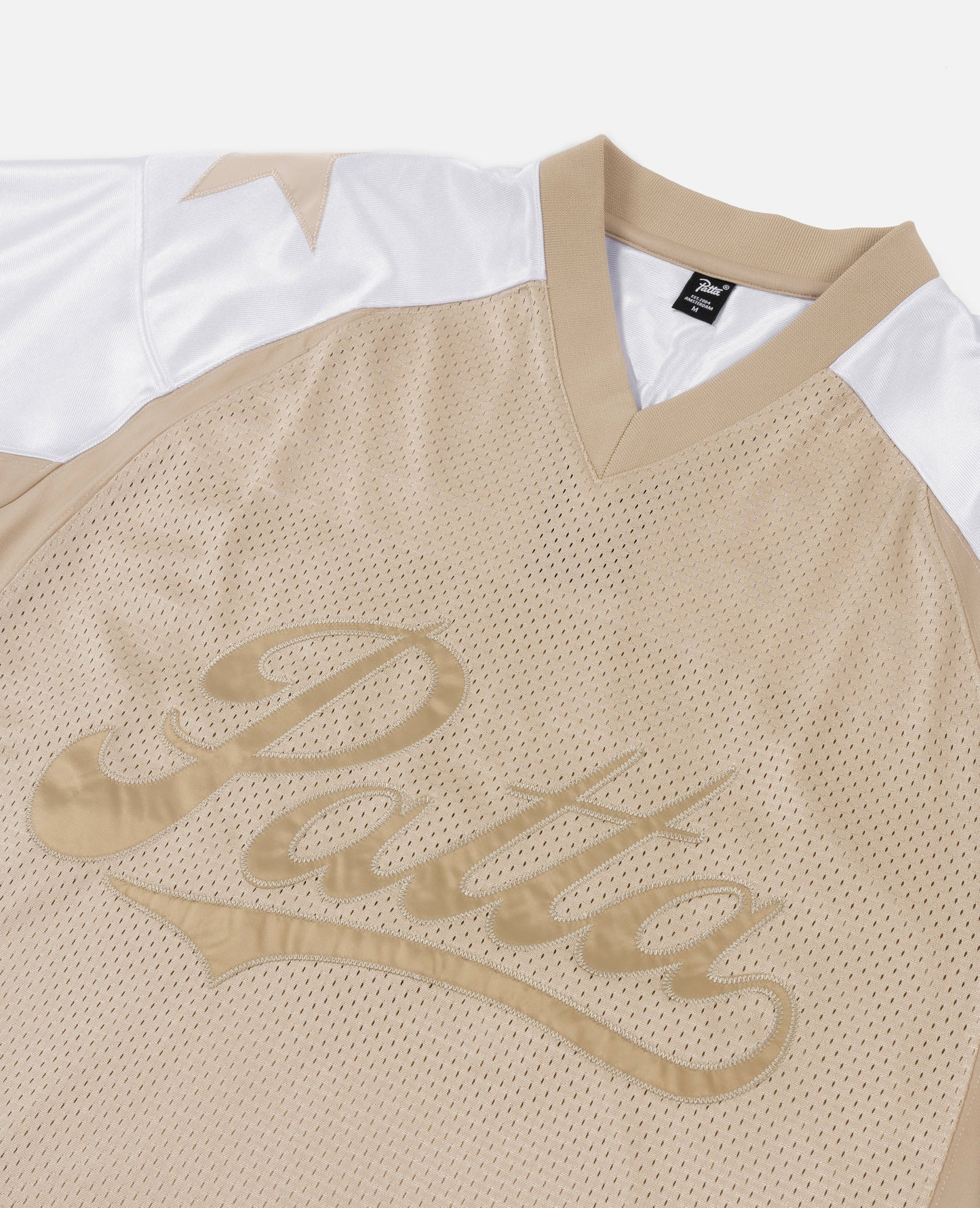 Patta Respect Football Jersey (Cement/White)