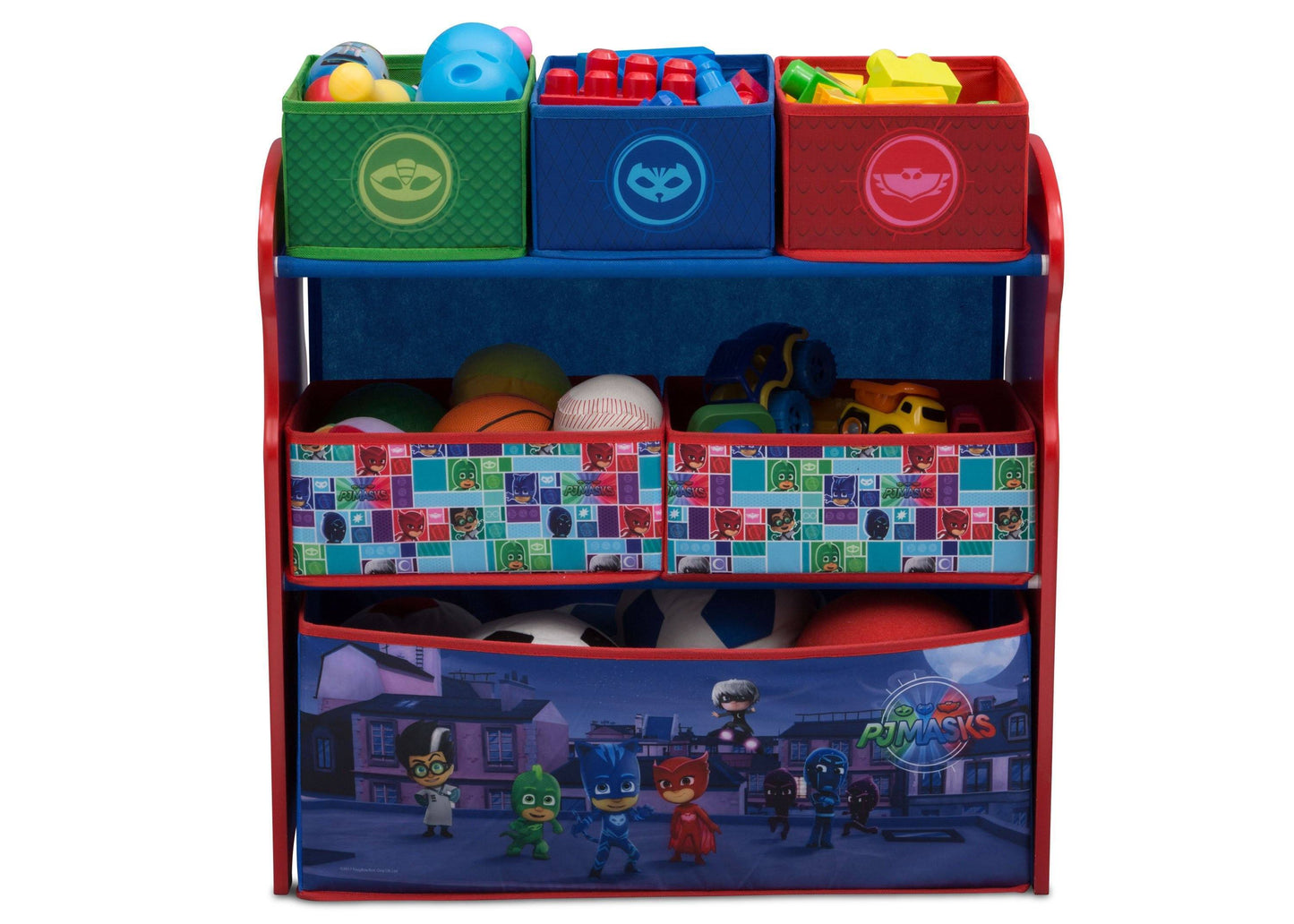 PJ Masks Multi-Bin Toy Organizer