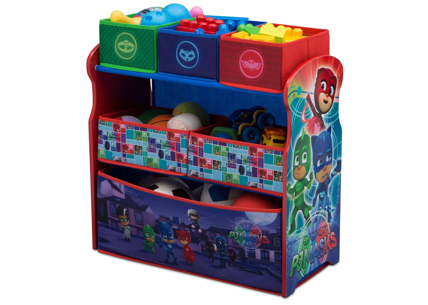 PJ Masks Multi-Bin Toy Organizer