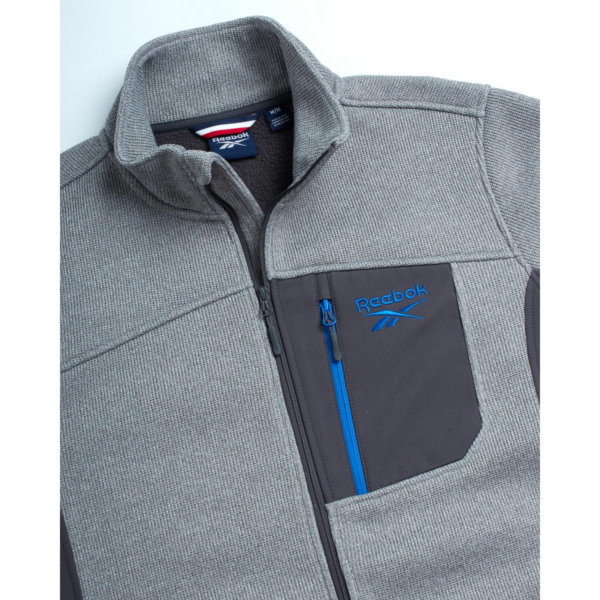 Reebok Mens Lightweight Fleece Jacket