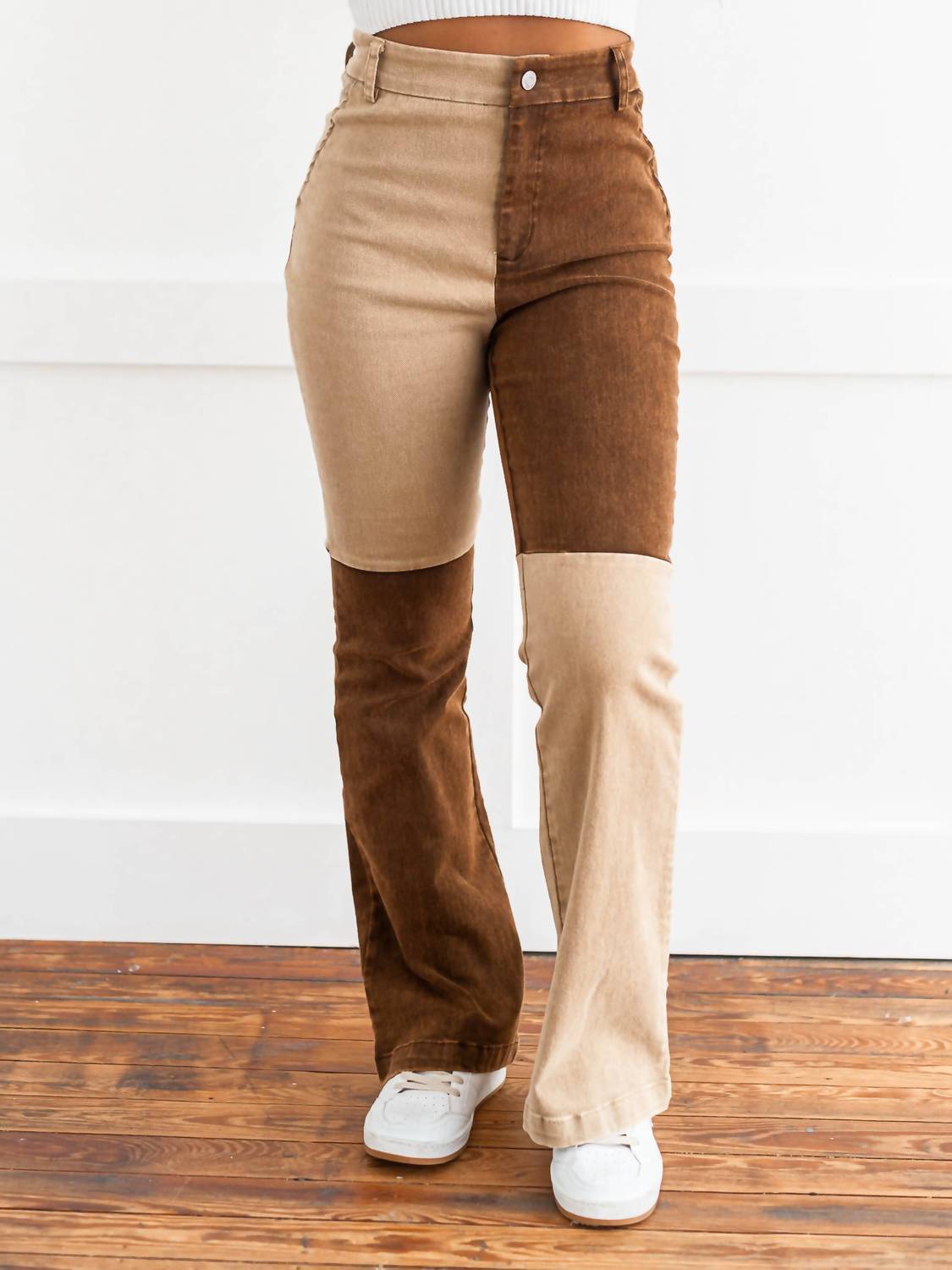 Make This Moment Flare Pant In Coco Brown