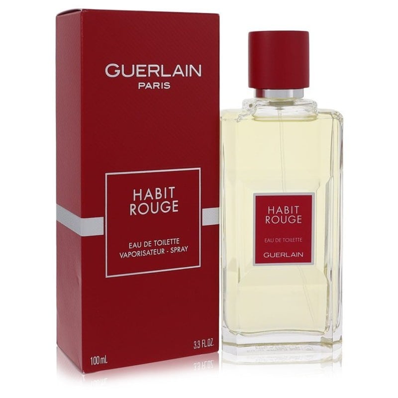 Habit Rouge Eau De Parfum Spray By Guerlain