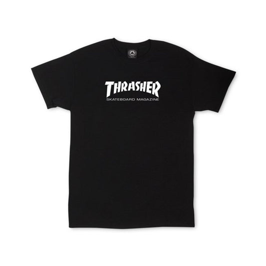 THRASHER YOUTH SKATE MAG TEE BLACK