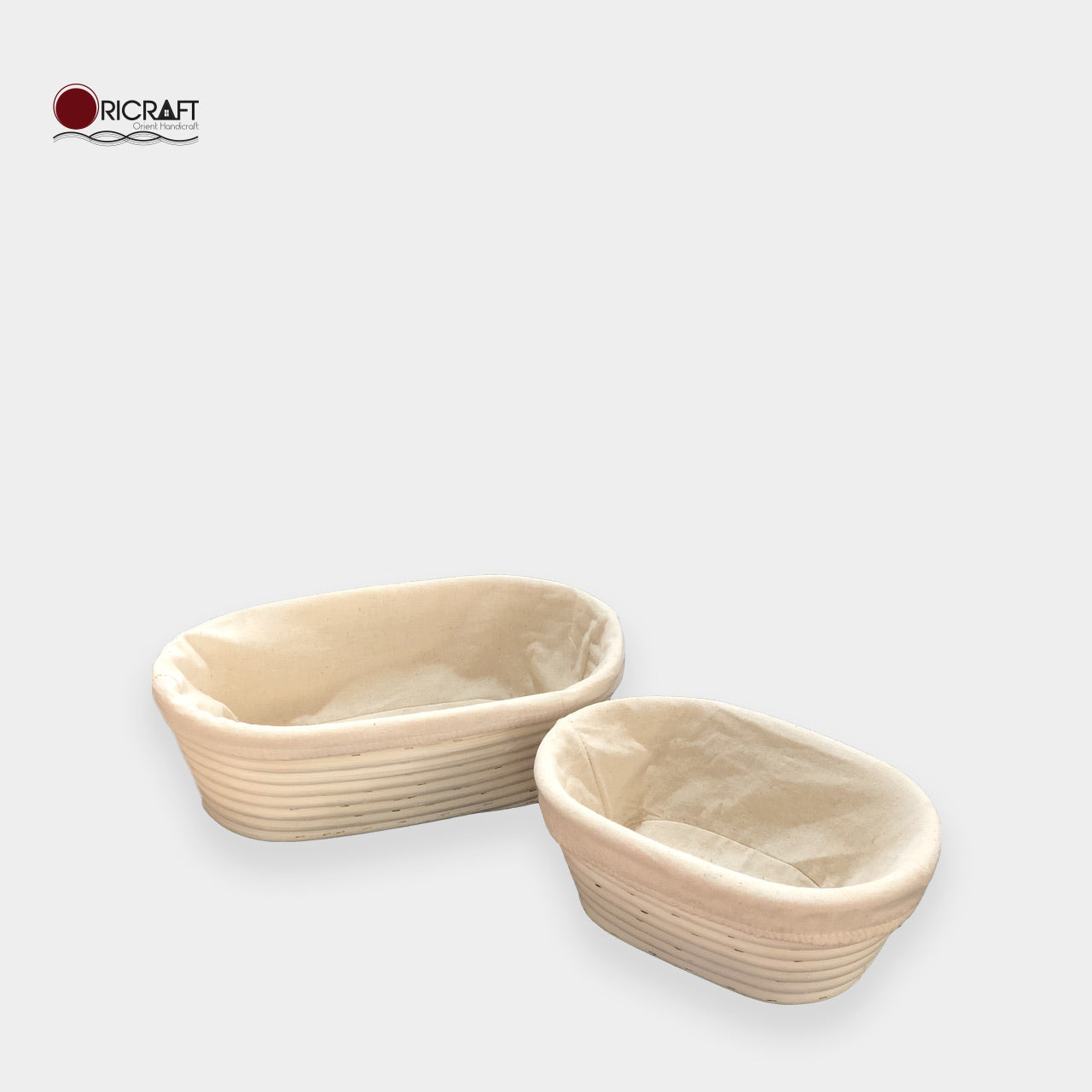 Banneton Proving Basket Liner-Small Oval Set/2