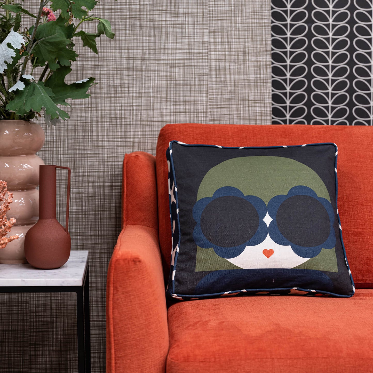 Lola Navy Cushion