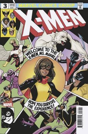 MS MARVEL NEW MUTANT #3 TERRY DODSON TEAM HOMAGE VAR