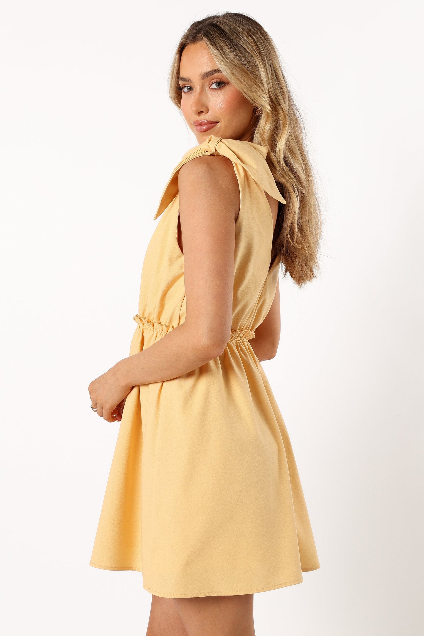 Odina Mini Dress - Yellow