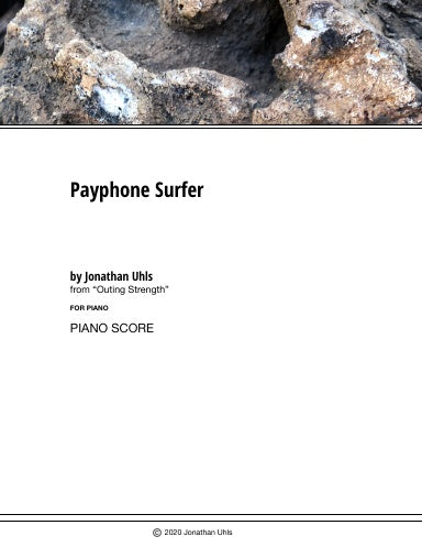 Payphone Surfer (Piano Score)