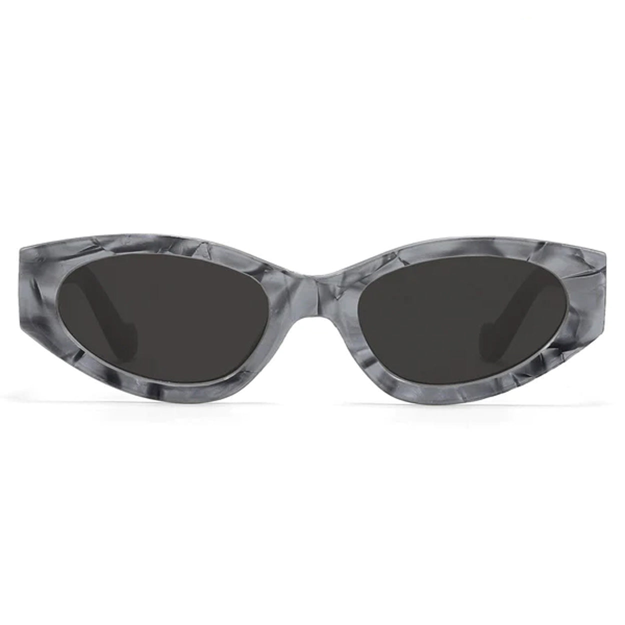 Kat x Money Moves - Grey Cateye Sunglasses