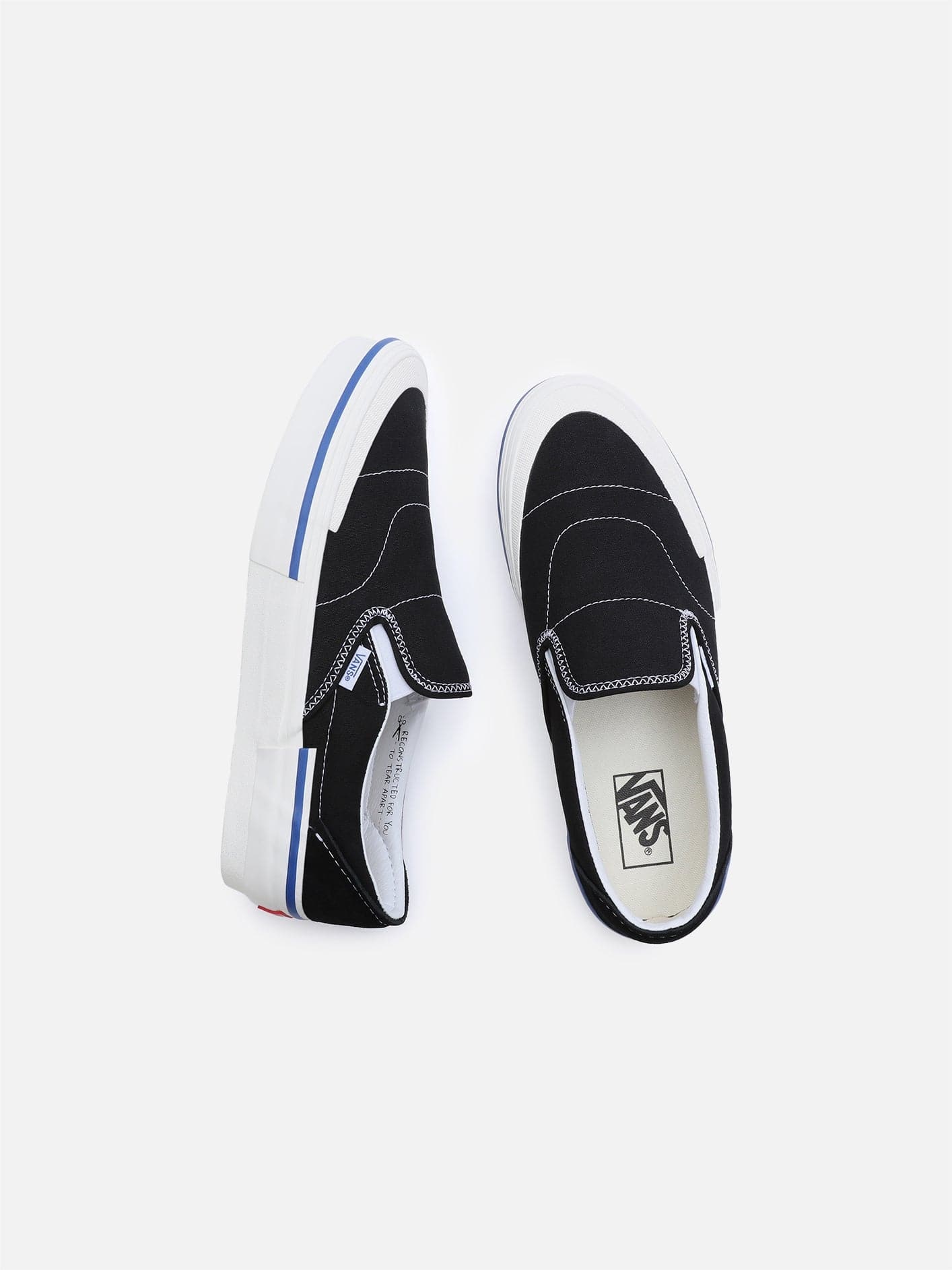 Slip-On Reconstruct "Black"