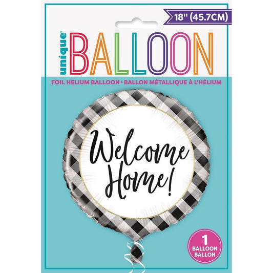 Welcome Home Foil Balloon, 18 Inches